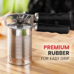 With Bottle Opener - Rust Proof Manual Can Opener With Turn Knob & Comfy Soft Grip Handles -Target KitchenAid GUEST 6010bbcf 771d 495b 824c 2f6c3434c70c
