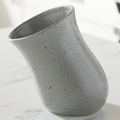 The Lakeside Collection Tilted Utensil Crocks - Gray 3 The Lakeside Collection Tilted Utensil Crocks - Gray