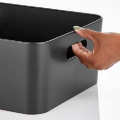 Metal Storage Bin With Handles - Set Of 2 - Black -Target KitchenAid GUEST 608a2b86 d24b 4628 971b ad8f82e5f320