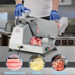 ODK Meat Slicer Machine For Home And Commercial, 240W Semi-Auto 10 Inch Deli Slicer, Electric Food Cutter For Bread Fruit Cheese And Frozen Meat -Target KitchenAid GUEST 608c5436 feb7 4c4d b273 caad5fa72dfb
