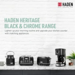 Haden Heritage 4 Slice Wide Slot Stainless Steel Toaster Bundled With 1.7 Liter Stainless Steel Electric Water Kettle, Black & Chrome 12 Haden Heritage 4 Slice Wide Slot Stainless Steel Toaster Bundled With 1.7 Liter Stainless Steel Electric Water Kettle, Black & Chrome -Target KitchenAid GUEST 60dd44f7 5439 46d7 94c0 e8890bbe3bbf