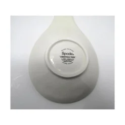 Spode Christmas Tree Ribbons Spoon Rest, 9.25" Festive Holiday Cooking Utensil Holder, Fine Earthenware - Dishwasher Safe, Christmas Kitchen Décor -Target KitchenAid GUEST 6107bb23 a18f 460b 9cf3 5176d78f16a2