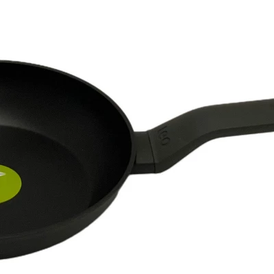 BergHOFF Leo 3Pc Non-stick Cookware Set 8", 10" & 11", Dark Gray 4 BergHOFF Leo 3Pc Non-stick Cookware Set 8", 10" & 11", Dark Gray - Image 2