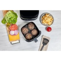 Black & Decker BLACK+DECKER Purify 4QT Air Fryer, Timer With Auto Shut-off And Shake Reminder, Digital LED Touchscreen And 9 Presets, 1300W, Dishwasher Safe Parts 19 Black & Decker BLACK+DECKER Purify 4QT Air Fryer, Timer With Auto Shut-off And Shake Reminder, Digital LED Touchscreen And 9 Presets, 1300W, Dishwasher Safe Parts -Target KitchenAid GUEST 615efde3 a07c 44e5 962f 302d4b2b315c