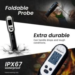 Tranqwil Meat Thermometer - Digital Waterproof With Backlight, Fast Calibration And Wireless Charging For Cooking, Kitchen And Grill -Target KitchenAid GUEST 61827693 3e05 45fb b055 380151f38e01