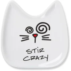 Pavilion Gift Company - Stir Crazy - 5" Ceramic Spoon Rest - Spoon Rests -Target KitchenAid GUEST 61903ec9 7a69 4b7c ba99 ce7628a5f43d