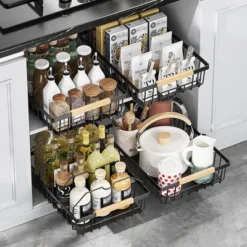 Pull Out Cabinet Organizer, Multifunctional Sliding Mesh Cabinet Basket, No Drill Pull Out Shelf Storage Drawer For Kitchen Bathroom Home Pantry 14 Pull Out Cabinet Organizer, Multifunctional Sliding Mesh Cabinet Basket, No Drill Pull Out Shelf Storage Drawer For Kitchen Bathroom Home Pantry -Target KitchenAid GUEST 61caef92 9d71 4161 806d 8b3459bcb241