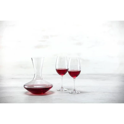 Schott Zwiesel 3pc Wine Lovers Decanter And Glass Serving Set: Dishwasher-Safe Glassware For Wine Enthusiasts 5 Schott Zwiesel 3pc Wine Lovers Decanter And Glass Serving Set: Dishwasher-Safe Glassware For Wine Enthusiasts - Image 3