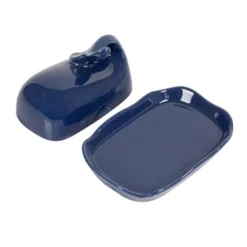 Storied Home Coastal Stoneware Whale Shaped Butter Dish -Target KitchenAid GUEST 61eff855 563b 4abe 9081 58fc78ed1176