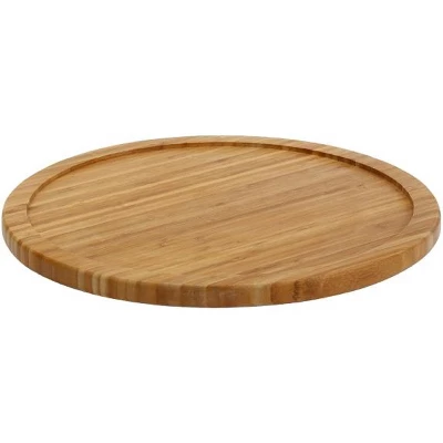 YBM HOME Bamboo Lazy Susan Single Turntable 8 YBM HOME Bamboo Lazy Susan Single Turntable - Image 6