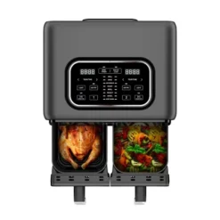 Midea 8.4qt Two-Zone Air Fryer: Dual Baskets, Digital Control, Nonstick, Cool Touch, 1650W, Black -Target KitchenAid GUEST 62418b49 cea3 4411 9cf8 505db8dd7c4a