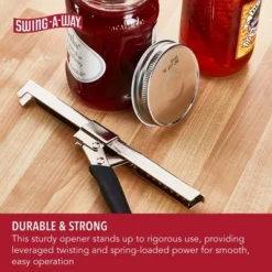 Swing-A-Way Comfort Grip Jar Opener, 7.5-Inch, Adjustable Multifunctional Stainless Steel Can Opener With Gripper - (Black) 9 Swing-A-Way Comfort Grip Jar Opener, 7.5-Inch, Adjustable Multifunctional Stainless Steel Can Opener With Gripper - (Black) -Target KitchenAid GUEST 62859571 076e 40ec bbbd b034eeba9864
