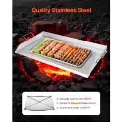 VEVOR Stainless Steel Griddle, 36x22 Inch Universal Flat Top Rectangular Plate, Gas Grill Griddle For BBQ Grill, Teppanyaki, Silver 11 VEVOR Stainless Steel Griddle, 36x22 Inch Universal Flat Top Rectangular Plate, Gas Grill Griddle For BBQ Grill, Teppanyaki, Silver -Target KitchenAid GUEST 62d27534 4955 4e5d ad16 baa8e6c00205