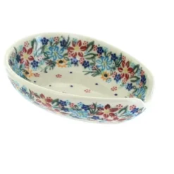 Blue Rose Polish Pottery 89 Vena Small Spoon Rest -Target KitchenAid GUEST 62e3defb 1013 4449 aba9 615e1243f395