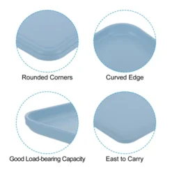 Unique Bargains Plastic Reusable Serving Tray 4 Pcs 11 Unique Bargains Plastic Reusable Serving Tray 4 Pcs -Target KitchenAid GUEST 633824b7 9a38 4394 92c3 5909efc45050