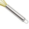 Unique Bargains 12" 6-Wire Whisk Hand Wash Stainless Steel Silicone Silver Tone Yellow -Target KitchenAid GUEST 6349f1eb 7cbc 4e14 9ca2 4110753b31c8