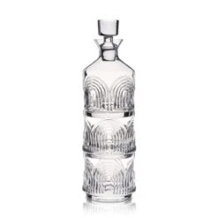 Viski Beau Stacking Decanter Set With Lowball Glasses - Crystal Decanter And Glasses For Whiskey - Art Deco Cocktail Glasses Whiskey Decanter Set Of 3 -Target KitchenAid GUEST 6360e2a5 8b63 4965 8ed6 955bd4d99650