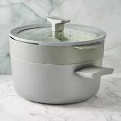 BergHOFF Balance Non-stick Silicone Collapsible Steamer Basket & Strainer 10", Recycled Material, Sage 13 BergHOFF Balance Non-stick Silicone Collapsible Steamer Basket & Strainer 10", Recycled Material, Sage -Target KitchenAid GUEST 63a37835 9219 4e67 9608 f71313edca3f 1