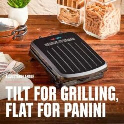 George Foreman 2-Serving Classic Plate Electric Indoor Grill And Panini Press, Black, GRS040B -Target KitchenAid GUEST 63e339dc 23d4 41c5 8a75 bd3c79557cef
