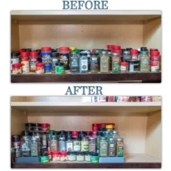 5 Star Super Deals 2 Non Slip 3 Tier Expandable Spice Rack Step Shelf Organizer - Shelf Extends 16.5" To 24.5" For Kitchen, Refrigerator, Pantry 10 5 Star Super Deals 2 Non Slip 3 Tier Expandable Spice Rack Step Shelf Organizer - Shelf Extends 16.5" To 24.5" For Kitchen, Refrigerator, Pantry -Target KitchenAid GUEST 640d944f 0986 449a ad5a 6952407706e1