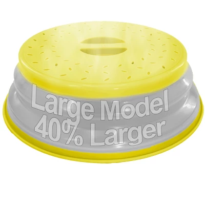 5 Star Super Deals Microwave Splatter Guard Cover - Large - Collapsible Lid For Food Protection And Easy Storage - BPA-Free, Dishwasher Safe 13 5 Star Super Deals Microwave Splatter Guard Cover - Large - Collapsible Lid For Food Protection And Easy Storage - BPA-Free, Dishwasher Safe - Image 11