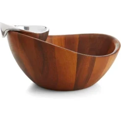 Nambe Harmony Chip And Dip Bowl, Acacia Wood Bowl And Alloy Companion Bowl 6 Nambe Harmony Chip And Dip Bowl, Acacia Wood Bowl And Alloy Companion Bowl -Target KitchenAid GUEST 6483aa9e 8346 4a5e b6eb fc61ebf36e58