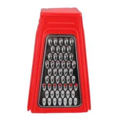 Northlight 8.25" Red Collapsible Box Kitchen Grater