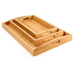 BergHOFF Bamboo 3Pc Serving Tray Set -Target KitchenAid GUEST 64ec966f 45fa 43bc ae59 f270fbb157b2