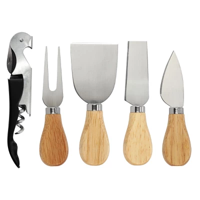 MegaChef Bamboo Charcuterie Cheese Board With Slide Out Drawer With Cheese Utensils, Bottle Opener, And 3 Piece Mini Chalkboard Set 9 MegaChef Bamboo Charcuterie Cheese Board With Slide Out Drawer With Cheese Utensils, Bottle Opener, And 3 Piece Mini Chalkboard Set - Image 7