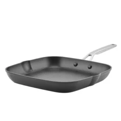 KitchenAid Hard-Anodized Induction 11.25" Nonstick Square Grill Pan: Gas & Induction Compatible, Oven-Safe, Matte Black 29 KitchenAid Hard-Anodized Induction 11.25" Nonstick Square Grill Pan: Gas & Induction Compatible, Oven-Safe, Matte Black -Target KitchenAid GUEST 65437116 7833 4e45 b5c9 ec719035f660
