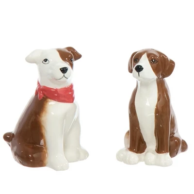 The Lakeside Collection Table Toppers Dog Themed Tabletop Collection Kitchen Dining Tail Wagging - Salt And Pepper Shaker Set 3 The Lakeside Collection Table Toppers Dog Themed Tabletop Collection Kitchen Dining Tail Wagging - Salt And Pepper Shaker Set