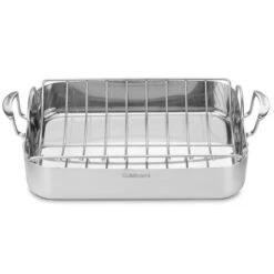 Cuisinart MultiClad Pro 16" Tri-Ply Stainless Steel Roasting Pan & Stainless Rack - MCP117-16BR: Dishwasher-Safe Roaster 9 Cuisinart MultiClad Pro 16" Tri-Ply Stainless Steel Roasting Pan & Stainless Rack - MCP117-16BR: Dishwasher-Safe Roaster -Target KitchenAid GUEST 655ffdab 7043 411b b0af 5cd18be557da
