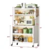 Bakers Rack For Kitchens 5 Tier Microwave Stand With Storage Microwave Cart Coffee Bar Cabinet With Flap Door Vintage Kitchen Utility Storage Shelf -Target KitchenAid GUEST 661e596b a3d0 4fec bdd7 fdf97cfc607e