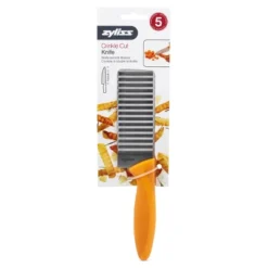 Zyliss Crinkle Cut Knife: Ergonomic Soft-Grip Handle, Stainless Steel Blades, Dishwasher-Safe, Orange Slicer Gadget 8 Zyliss Crinkle Cut Knife: Ergonomic Soft-Grip Handle, Stainless Steel Blades, Dishwasher-Safe, Orange Slicer Gadget -Target KitchenAid GUEST 6620b13f d448 4fef bc6c 965862b68b3d