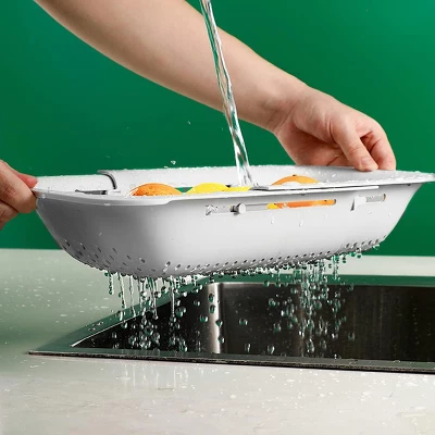 Collapsible Sink Colanders And Strainers Basket Over The Sink Colander Collapsible Colander Extendable Plastic Fruit 5 Collapsible Sink Colanders And Strainers Basket Over The Sink Colander Collapsible Colander Extendable Plastic Fruit - Image 3