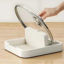 Kitcheniva Foldable Pot Cover & Spoon Rest Rack