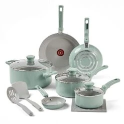 T-fal 12pc Ceramic Nonstick Cookware Set, Refresh Ceramic, Mint Green 17 T-fal 12pc Ceramic Nonstick Cookware Set, Refresh Ceramic, Mint Green -Target KitchenAid GUEST 67138d9a d24f 4e6e b074 2165a724b569