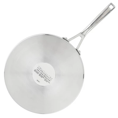KitchenAid 3-Ply Base Stainless Steel 10.25" Nonstick Round Grill Pan: Induction Safe, Dishwasher & Oven Safe Griddle 12 KitchenAid 3-Ply Base Stainless Steel 10.25" Nonstick Round Grill Pan: Induction Safe, Dishwasher & Oven Safe Griddle - Image 10