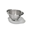 OXO 3Qt Stainless Steel Colander: Dishwasher-Safe Pasta Strainer, Light Silver, 9.6" Width, 3Qt Capacity