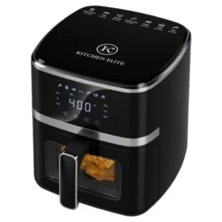 Kitchen Elite Digital Air Fryer Oven, Compact Cooker With Window, 7 Presets, Nonstick Basket For Fast Cooking, Easy Cleanup, 5.28 Quart, Black 13 Kitchen Elite Digital Air Fryer Oven, Compact Cooker With Window, 7 Presets, Nonstick Basket For Fast Cooking, Easy Cleanup, 5.28 Quart, Black -Target KitchenAid GUEST 67863aaf 1141 4a32 9506 de78d16008f2