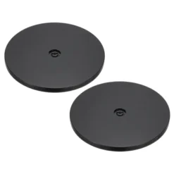 Unique Bargains High-strength Plastic 360-degree Rotating Design Durability Anti-slip Black Swivel Turntable 2 Pcs -Target KitchenAid GUEST 68347194 1a13 4f34 b5b7 381651b37dc9