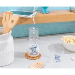 Silver Buffalo Disney Lilo & Stitch 18-Ounce Glass Pitcher And 8-Ounce Cup -Target KitchenAid GUEST 6868fedb aa86 4e70 a6b1 f20d623f7068