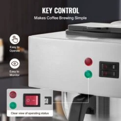 VEVOR 12 Cups Commercial Drip Coffee Maker, Coffee Maker Machine With Thermal Carafe To Keep Warm Or Cold, Stainless Steel Pour Over Coffee Brewer -Target KitchenAid GUEST 68be8088 4ff1 4a5f 945e c78deca02edc