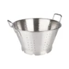 Winco Colander With Handles & Base, Heavy-Duty Stainless Steel, 16 Quart