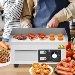 14" Commercial Electric Griddle, Stainless Steel Countertop Griddle, Electric Flat Top Grill With Shovel Brush,Temperature Control 50¡ãC - 300¡ãC -Target KitchenAid GUEST 68ea0253 9514 4982 89b7 76f52db41115