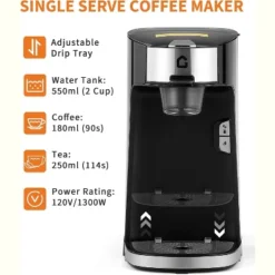 Single Serve Coffee Maker, Kcup Coffee Machine,Fast Brew, 8-12 Oz Brew Sizes One Cup Coffee Machine -Target KitchenAid GUEST 698888dd 1593 4bc8 aa89 562b3d0407ed