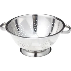 Heavy Duty Stainless Steel Colander 5 Qt | Easy Grip Handles | Self-Draining Base | Mirror Polished -Target KitchenAid GUEST 6a0178f4 2caf 4d06 8c03 8ab18aaf1c17