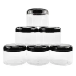 Cornucopia Brands Clear Plastic Jars W/ Black Plastic Lids 6pk; BPA Free For Bathroom, Kitchen, Crafts 20 Cornucopia Brands Clear Plastic Jars W/ Black Plastic Lids 6pk; BPA Free For Bathroom, Kitchen, Crafts -Target KitchenAid GUEST 6a2256f5 ddc9 499c a045 0ffdb327ea78