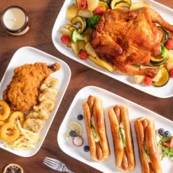 Vancasso 3 Pieces Of Rectangular Plate, White Set, Porcelain Plate Set Of Different Size -Target KitchenAid GUEST 6a25eacb 0a90 47c0 970d 6f4791587e16