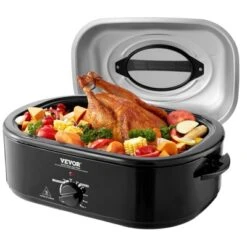 VEVOR Electric Roaster Oven, 20 QT Turkey Roaster Oven With Self-Basting Lid,1450W Roaster Oven With Defrost & Warm Function,Adjustable Temperature 17 VEVOR Electric Roaster Oven, 20 QT Turkey Roaster Oven With Self-Basting Lid,1450W Roaster Oven With Defrost & Warm Function,Adjustable Temperature -Target KitchenAid GUEST 6a6baf27 4258 40d4 958b fd8c59faa402